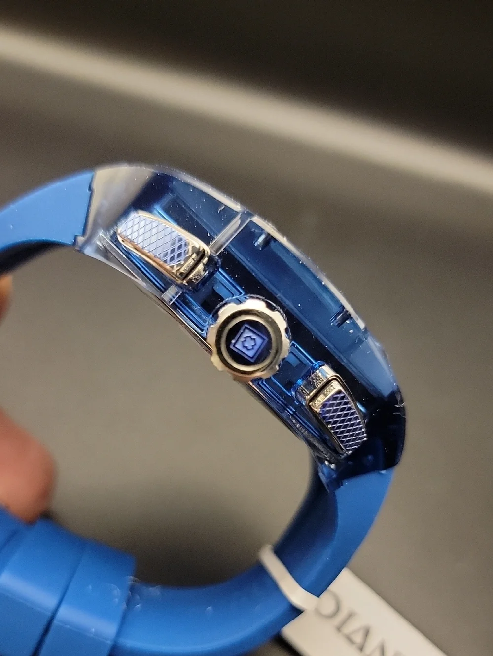 45484 Invicta S1 Rally Kinesia Anatomic Men's Dark Blue Chronograph Watch - 47mm
